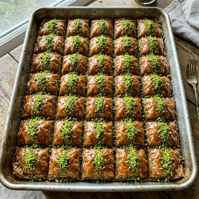 Baklava ve Burma Baklava