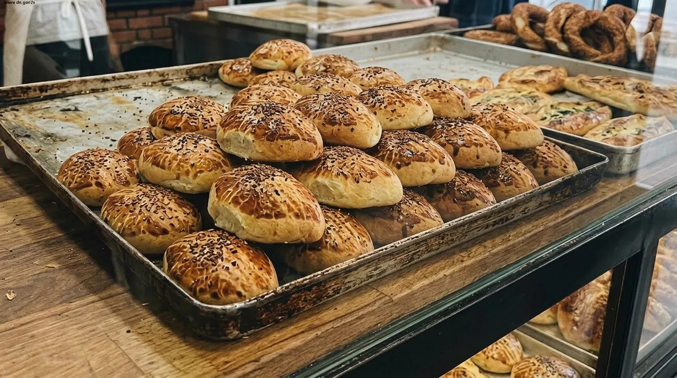 Ev yapımı tadında puf puf peynirli poğaça - Günlük taze üretim.